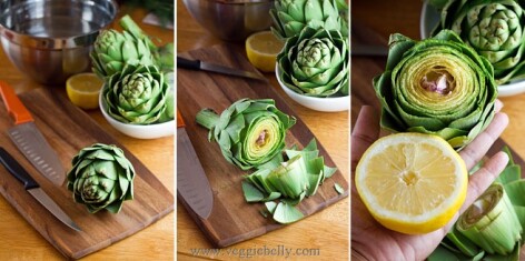 how-to-trim-artichoke-heart1-de-veggie-belly